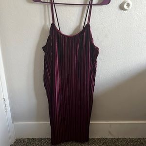 Violet color dress